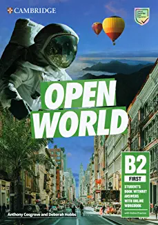 Student's Book without answers and Online Workbook - Open World - B2 First