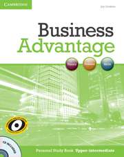 Personal Study Book with Audio CD - Business Advantage