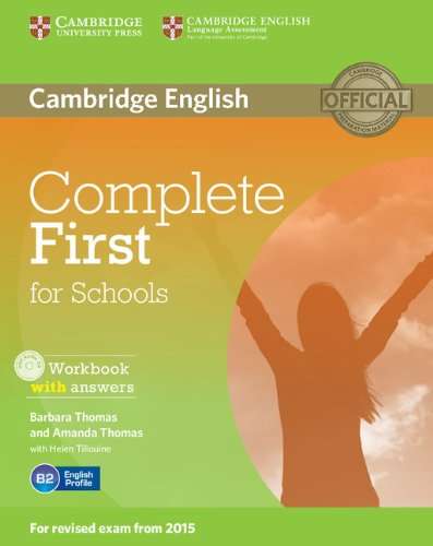 Complete First for Schools Workbook with Answers with Audio CD 1st Edition