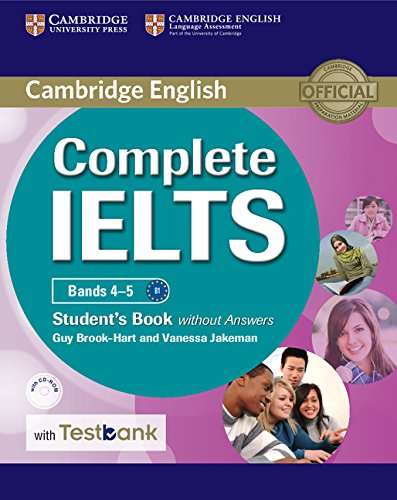 Complete IELTS Bands 4–5 Student's Book without Answers with CD-ROM with Testbank 1st Edition