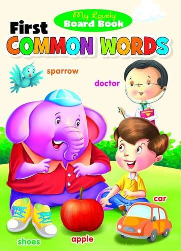 MY LOVELY BOARD BOOK : Common words
