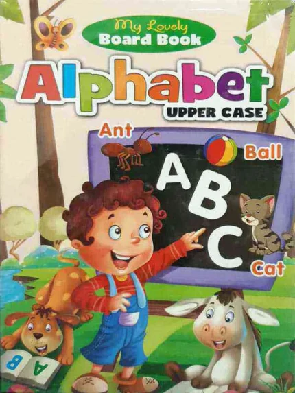 MY LOVELY BOARD BOOK : Alphabet upper case