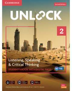 Unlock Level 2 Listening, Speaking and Critical Thinking Student's Book with Digital Pack 2nd Edition