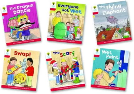 Oxford Reading Tree Biff, Chip and Kipper Stories Level 4 More Stories Mixed Pack of 6