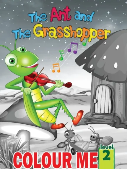 The Ant and The Grasshopper COLOUR ME