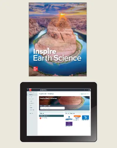 Inspire Science (2020 Edition) Inspire Earth Science Complete Student Bundle, 1year subscription