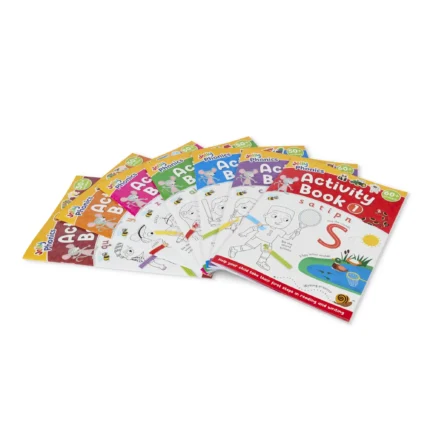 Jolly Phonics Activity Books, set 1-7 New Edition 2026