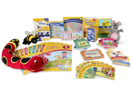 Jolly Phonics Kit with puppets Revised 2026